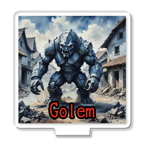 モンスターシリーズ（リアル）：Golem Acrylic Stand