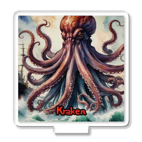 モンスターシリーズ（リアル）：Kraken Acrylic Stand