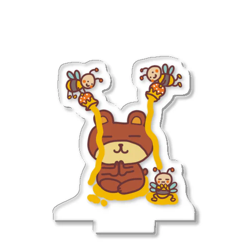 🐻修行中〜🐝 Acrylic Stand