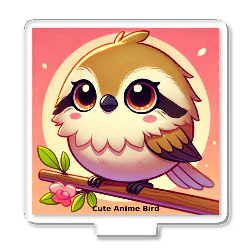 Kawaii Anime Bird Acrylic Stand