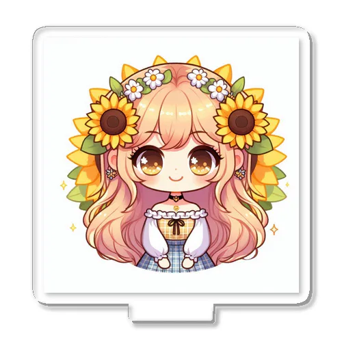 [cute girls collection]  癒したっぷりひまわりの妖精🌻 アクリルスタンド