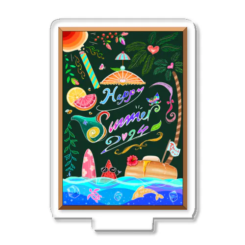 Happy Summer 2024 Acrylic Stand