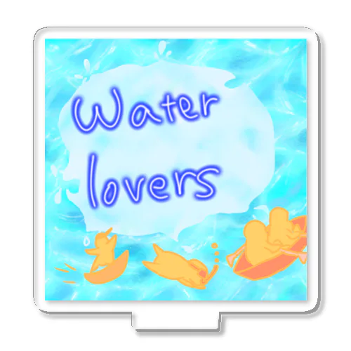 Water lovers アクリルスタンド