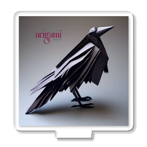 origamiカラス アクリルスタンド