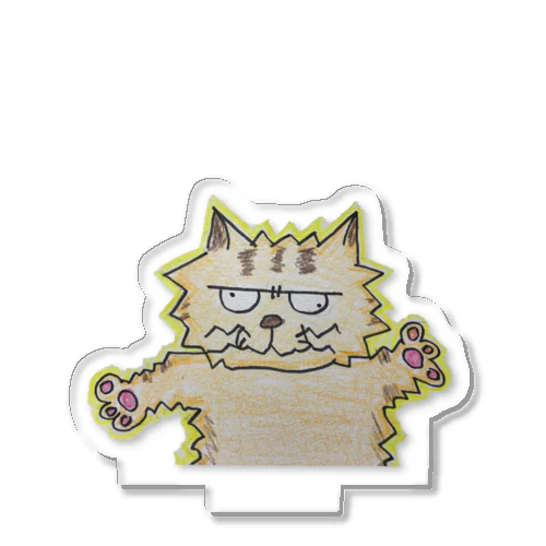 ビリビリ茶トラくん Acrylic Stand