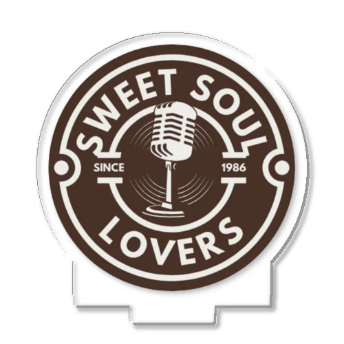 Sweet Soul Lovers★クラシックマイク（ブラウン） Acrylic Stand