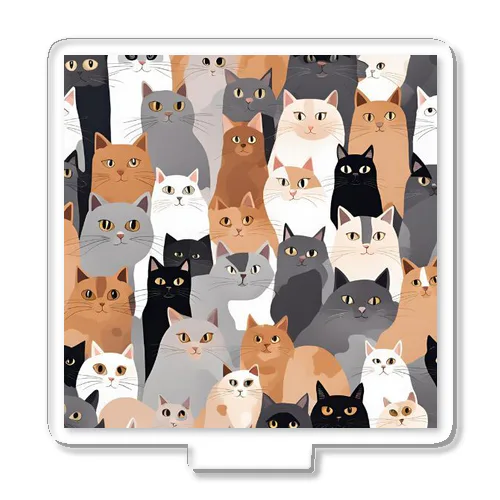 猫の集会 Acrylic Stand