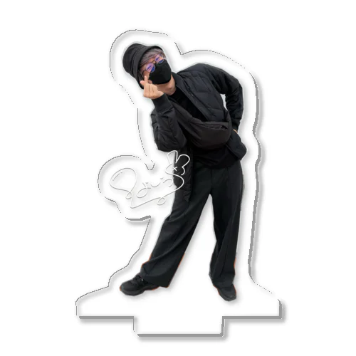 左曲がりよしう Acrylic Stand