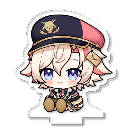 御便にゃぎSDイラスト/ぬいぐるみ風ver. Acrylic Stand