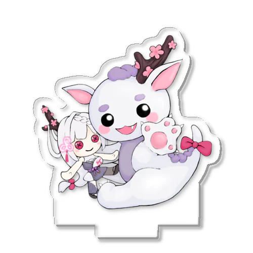 美巴雪花(みともせっか)ミニSDチビドラ Acrylic Stand