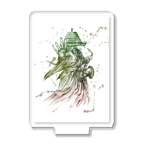 サックス侍「見得 -color-」series Acrylic Stand