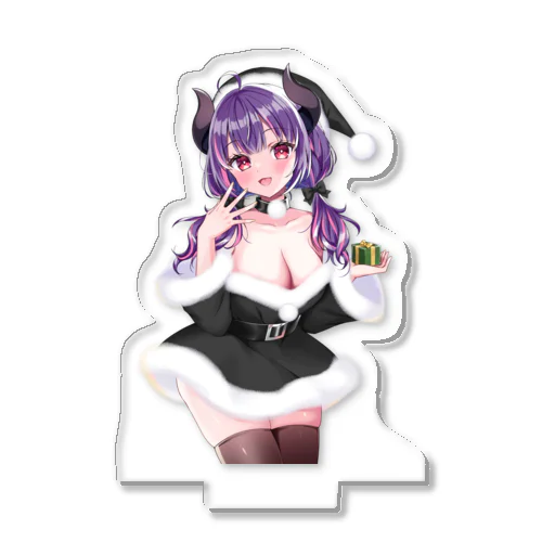 みみしまBLACKサンタ Acrylic Stand