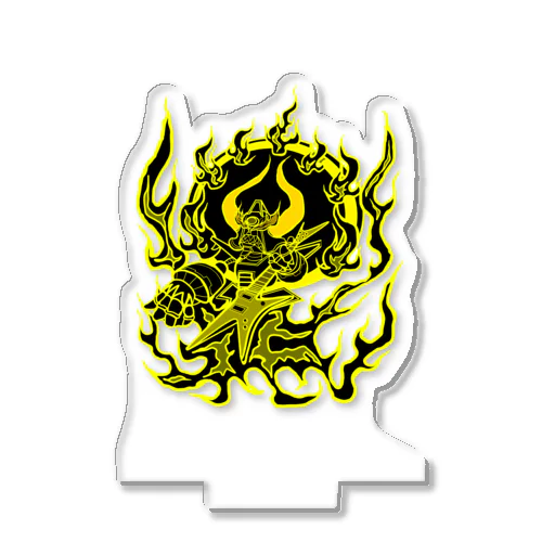 ZIGOKUEZU B.K　黄 Acrylic Stand
