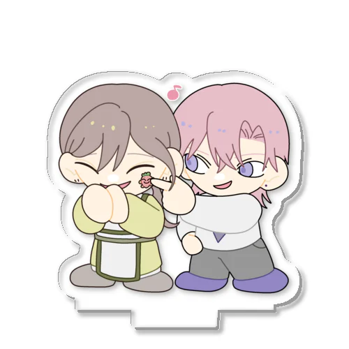 湊要人・咲間薫《シールをペインッ！》 Acrylic Stand