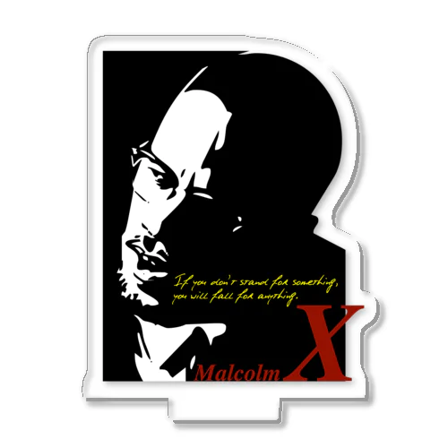 MALCOLM X Acrylic Stand