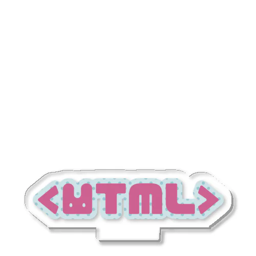 うさHTML Acrylic Stand