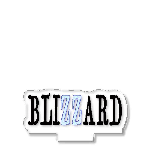 BLIZZARD(英字＋１シリーズ) Acrylic Stand