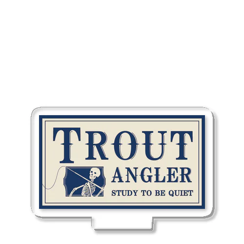 TROUT ANGLER Acrylic Stand