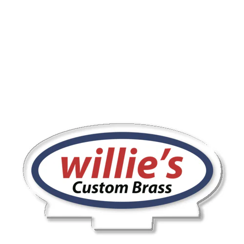 　willie's 公式ロゴアイテムズ アクリルスタンド