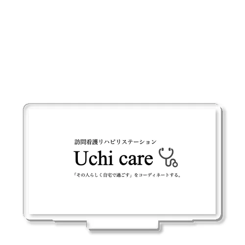 Uchi care Acrylic Stand