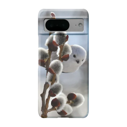 【人気シリーズ】サロベツで雪の妖精シマエナガ Android Smartphone Case
