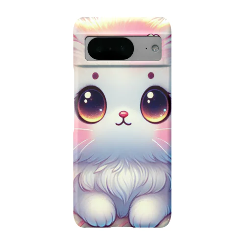 ふわふわ癒し猫Tシャツ🐱💕 Android Smartphone Case