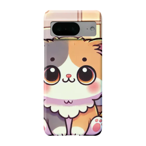 ふわもこ子猫のまったりタイム Android Smartphone Case
