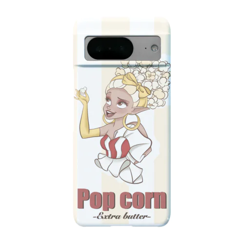 popcorn（イエロー） Android Smartphone Case