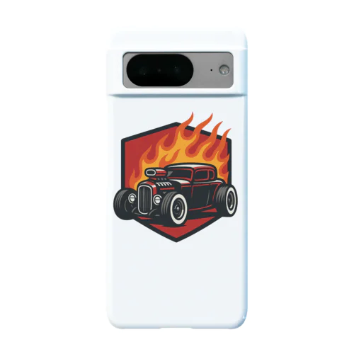 Modern Hot Rod Emblem Android Smartphone Case
