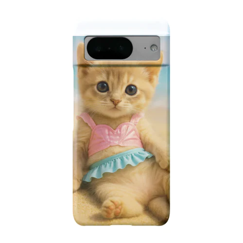 マーメイドビキニキャットちゃん Android Smartphone Case