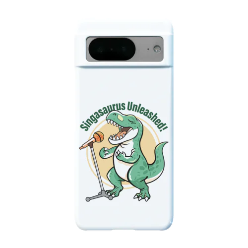 ティラノ・熱唱シンガザウルス Android Smartphone Case