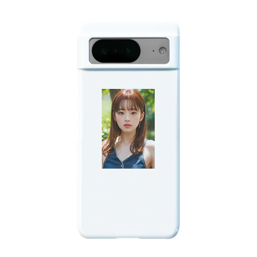 未来少女カラーズ　茶 Android Smartphone Case