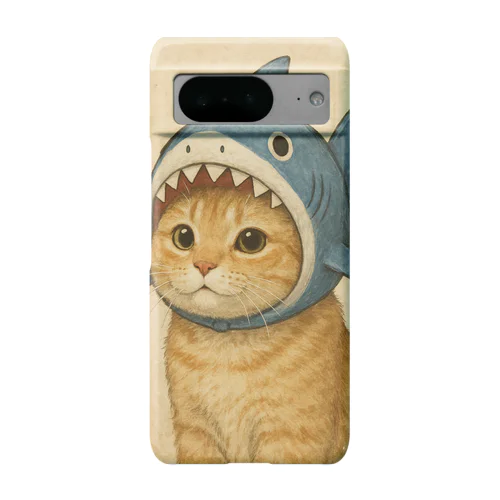 サメ猫 Android Smartphone Case