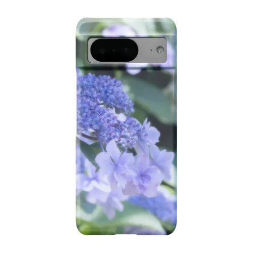 花フォト（アジサイ/紫） Android Smartphone Case