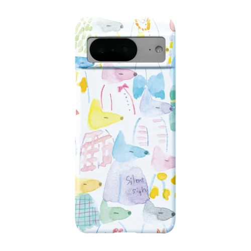 似合わない服を着ながら本当の自分を探し続けてる顔 Android Smartphone Case