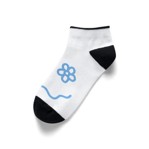 Flower oddball Ankle Socks