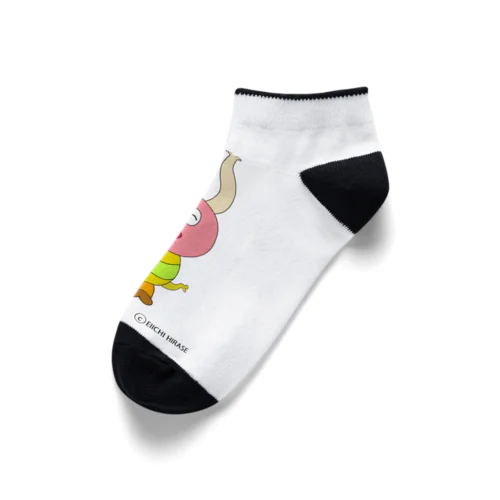 笑顔の珍獣ハーピーくん Ankle Socks