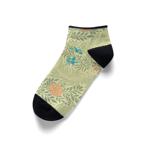 Larkspur by William Morris Ankle Socks