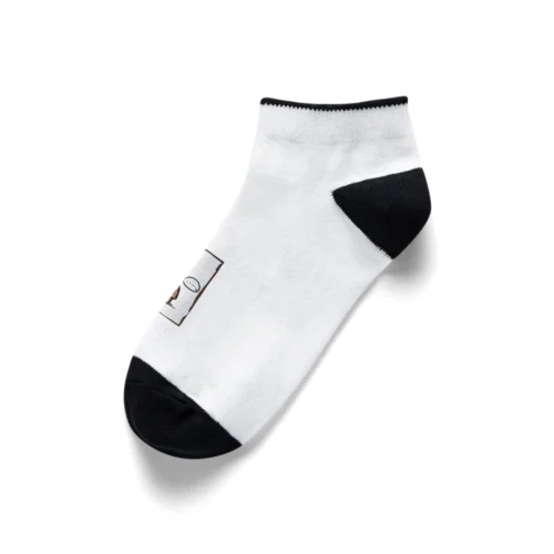 ねこさんの家 #1 ダンボール（ボロ） Ankle Socks