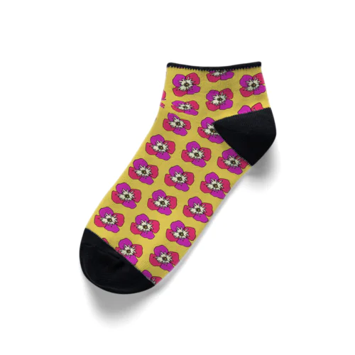 happy flower rétro🏵️ Ankle Socks