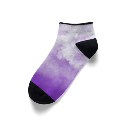 Sky/purple Ankle Socks