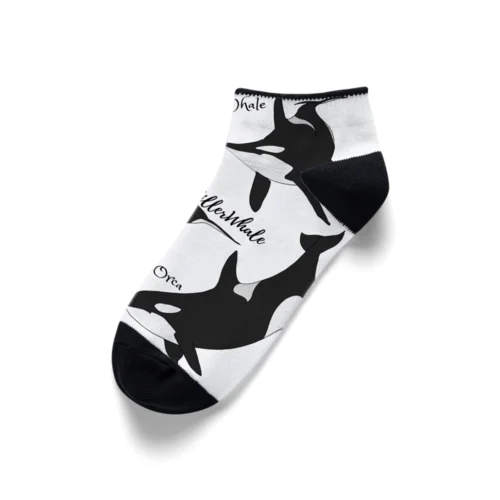 シャチ大集合！ Ankle Socks