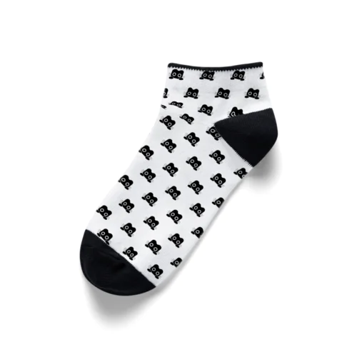 くろねこクロル_ソックス（ねぇ） Ankle Socks