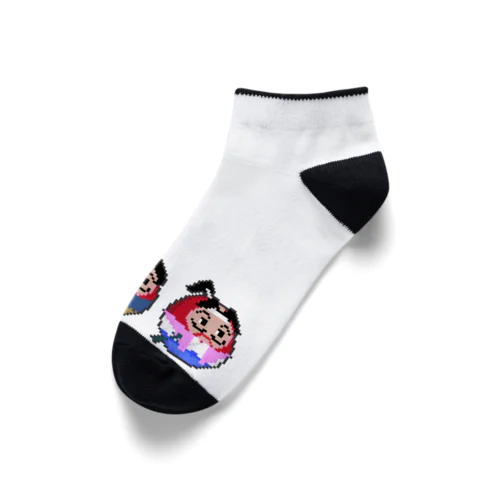 サンタロDaruma Ankle Socks