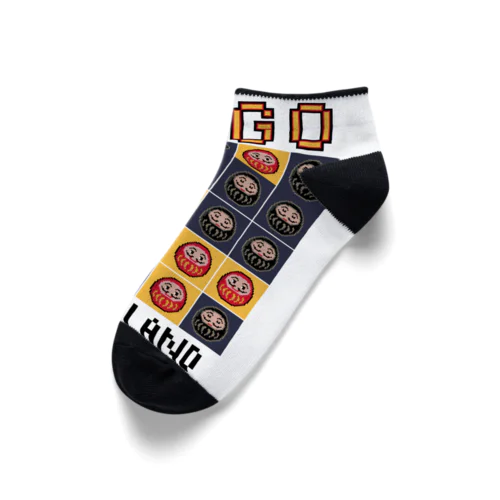 ビンゴDaruma Ankle Socks