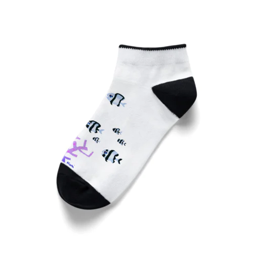 いろいろリュウキュウスズメダイ Ankle Socks