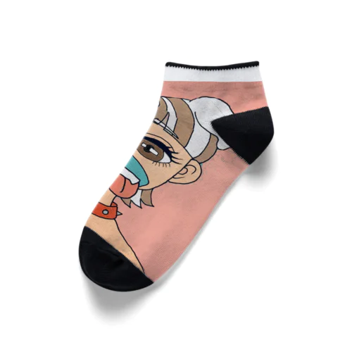 噛みつく犬 Ankle Socks