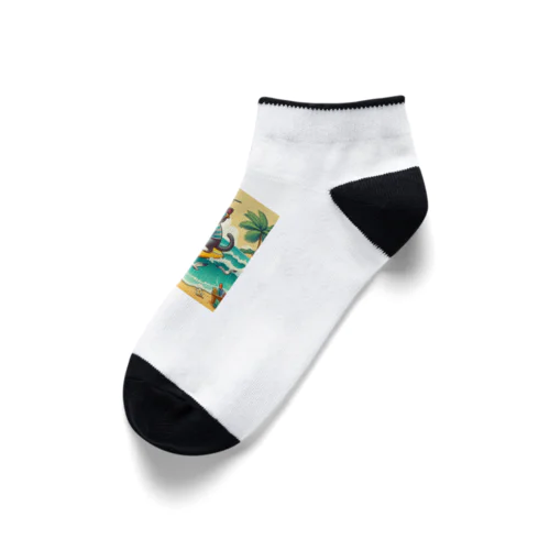 バカンスキャッツ・サーフィン Ankle Socks