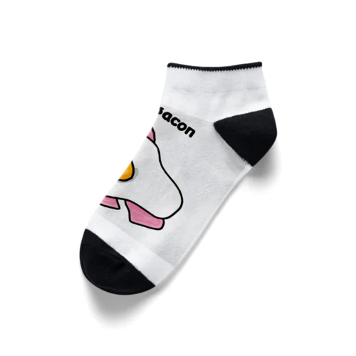 Egg & Bacon  Ankle Socks