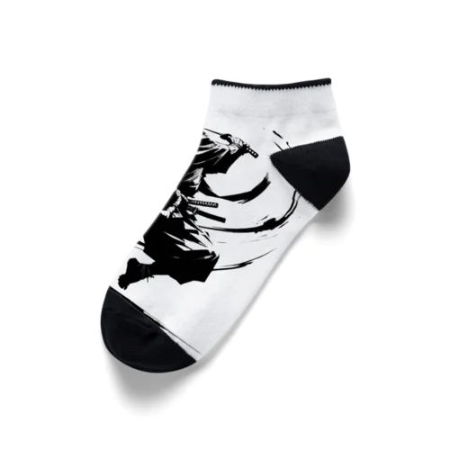 A lonely SAMURAI Ankle Socks
